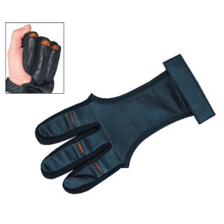Handschuh KNUCO schwarz Softshell/Leder